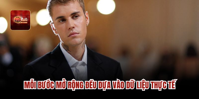 Mỗi bước mở rộng đều dựa vào dữ liệu thực tế