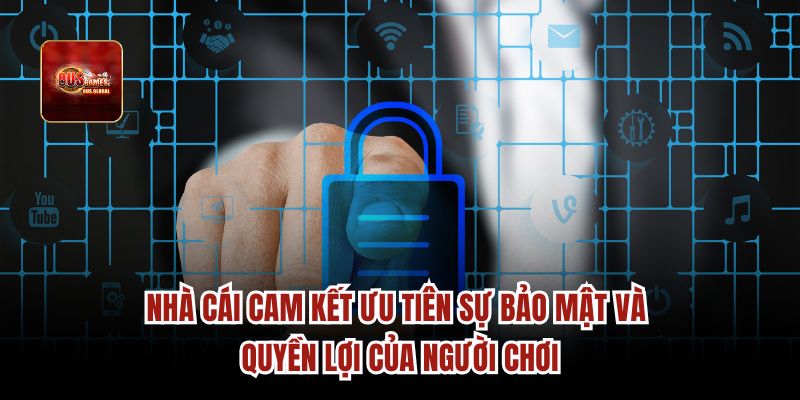 cổng game cam kết ưu tiên sự bảo mật và quyền lợi của người chơi